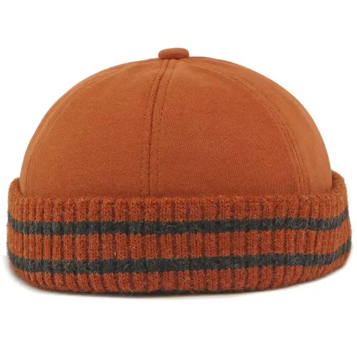 Chapeau de bombardier tricoté en coton polyester russe style ushanka pour hommes et femmes occasions hivernales décontractées