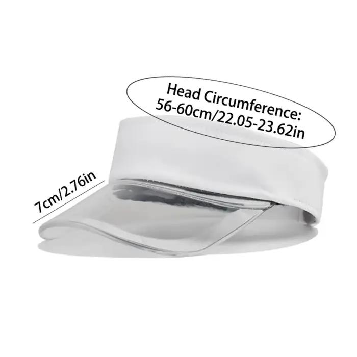 Casquette visière anti-UV imprimée léopard couleur unie chapeau transparent creux et frais réglable protection solaire pour cyclisme adulte occassions décontractées