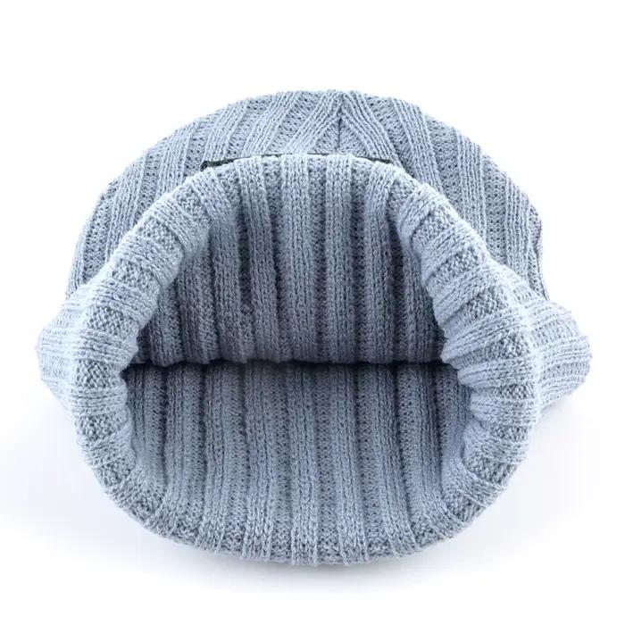 Bonnet Skullies tricoté avec patch animal unisexe pour hommes et femmes, sport décontracté, automne hiver, hip hop, acrylique, multiple couleurs