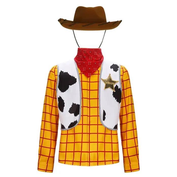 Costume de Cowboy Woody jouet adulte Halloween fête histoire carnaval Cosplay tenues avec chapeau cadeau de noël Takerlama