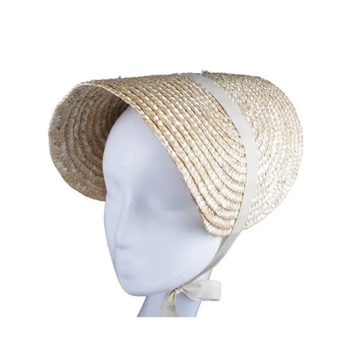 Chapeau de paille Lolita de style français pour filles