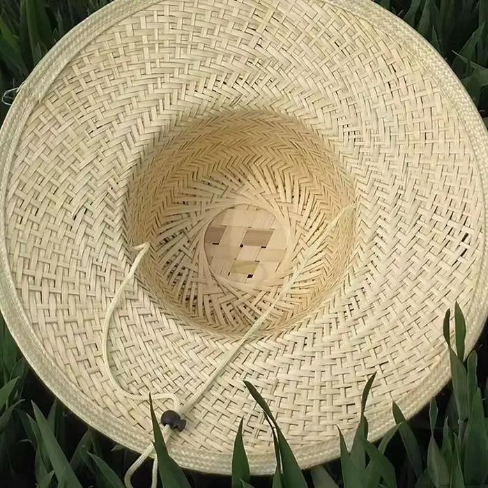 Chapeau de soleil en bambou