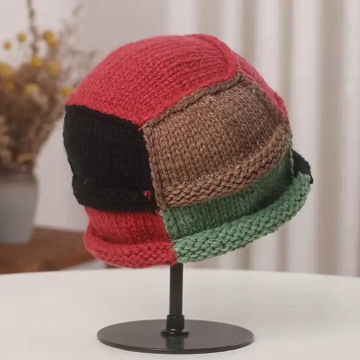 Chapeau de protection des oreilles bouclées pour femmes