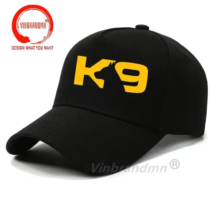 Casquette de baseball décontractée et tendance avec design amusant pour l'entraînement des chiens Malinois