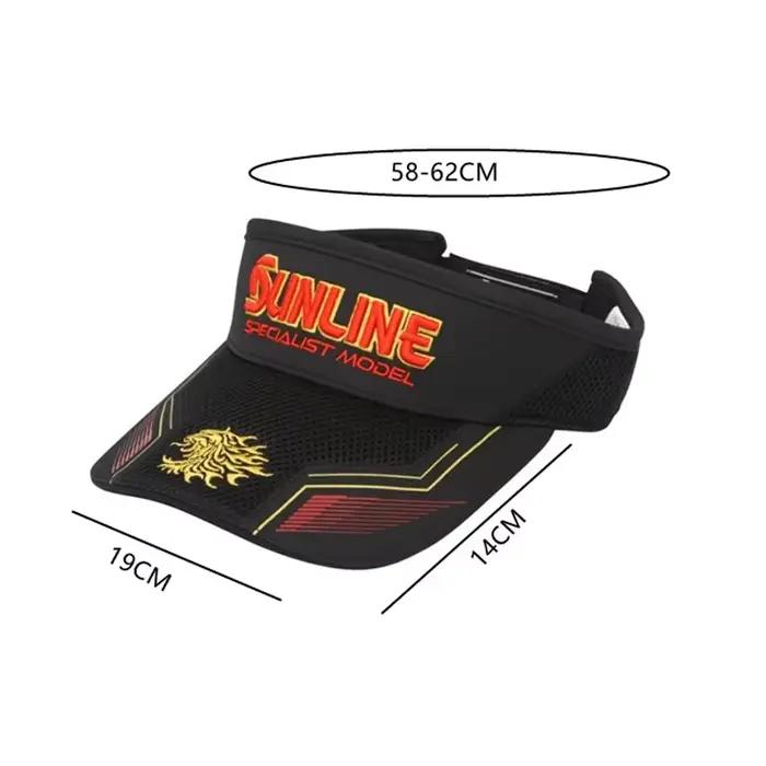 Sunline-Casquette de pêche en maille respirante pour hommes