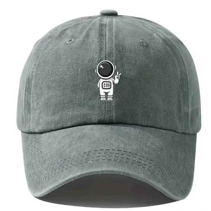Casquette de Baseball imprimée avec Image principale d'astronaute