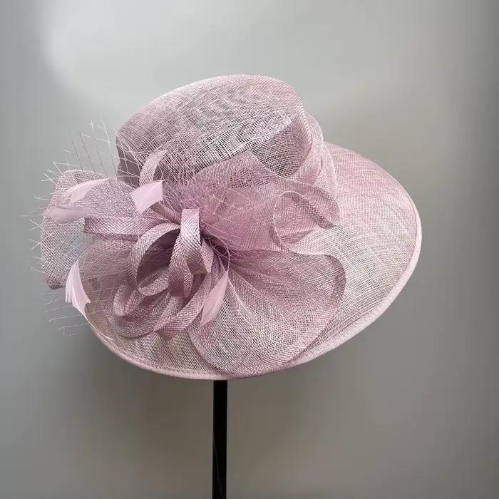 Nouveau chapeau élégant pour femmes en chanvre philippin de haute qualité pour l'été