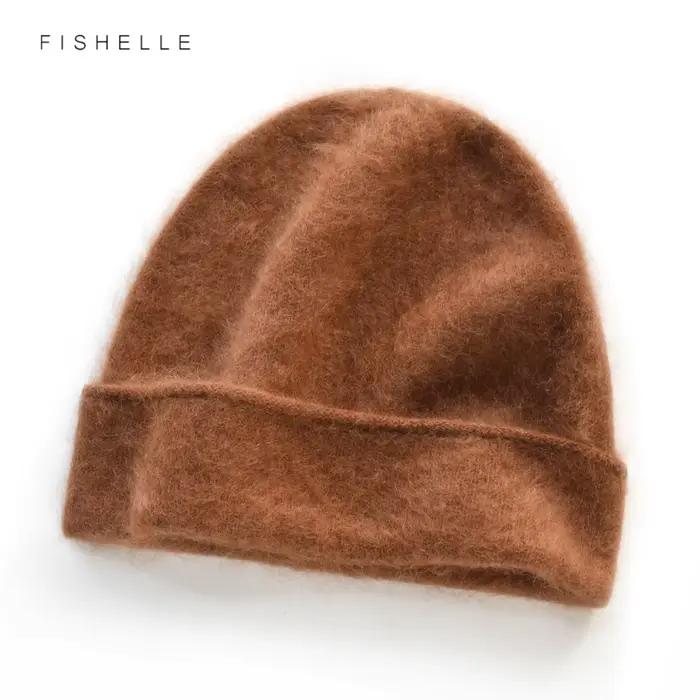 Chapeau en laine brossée pour femmes et hommes