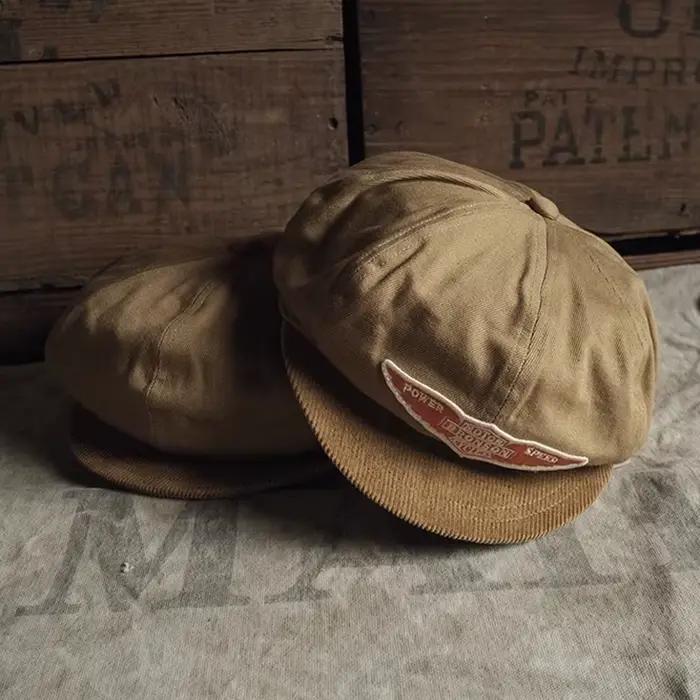 Casquette de motard de moto Bronson des années 1950
