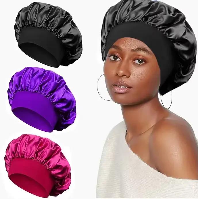 Grand Bonnet en Satin de soie
