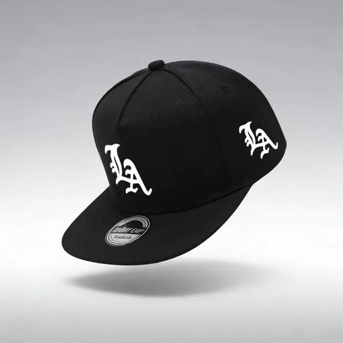Casquette snapback avec lettres « LA» imprimées
