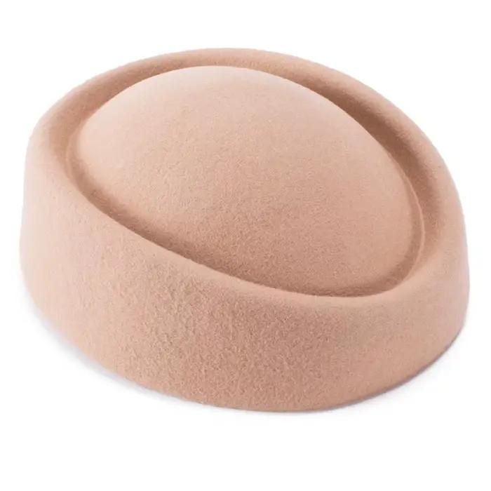 Béret en feutre de laine pour femme style sport élégant multi-saisons extérieur occasions spéciales mariage soirée gala