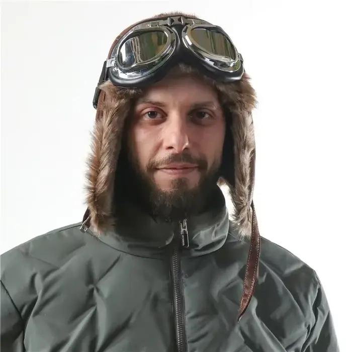 Chapeau de bombardier d'hiver pour hommes