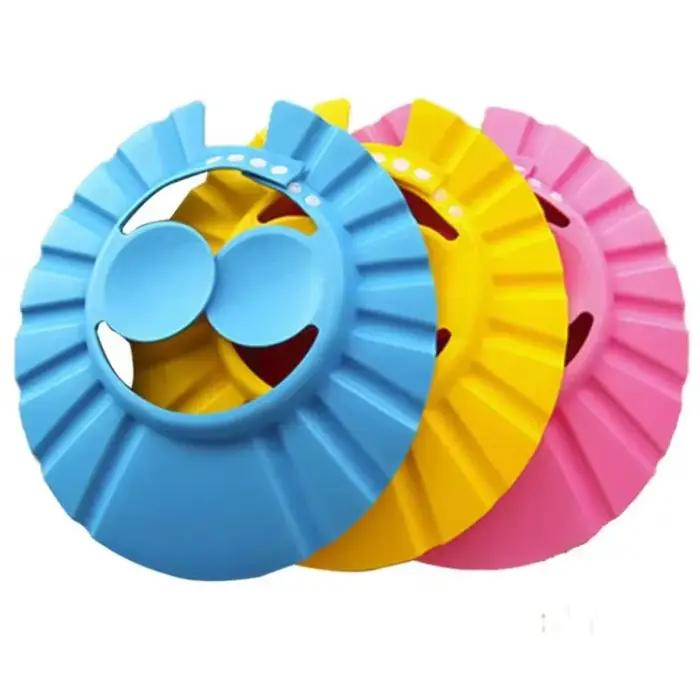 Vvocci Bonnet de Douche et de Bain Protecteur Doux pour Bébés et Enfants – Idéal pour Protéger les Cheveux lors du