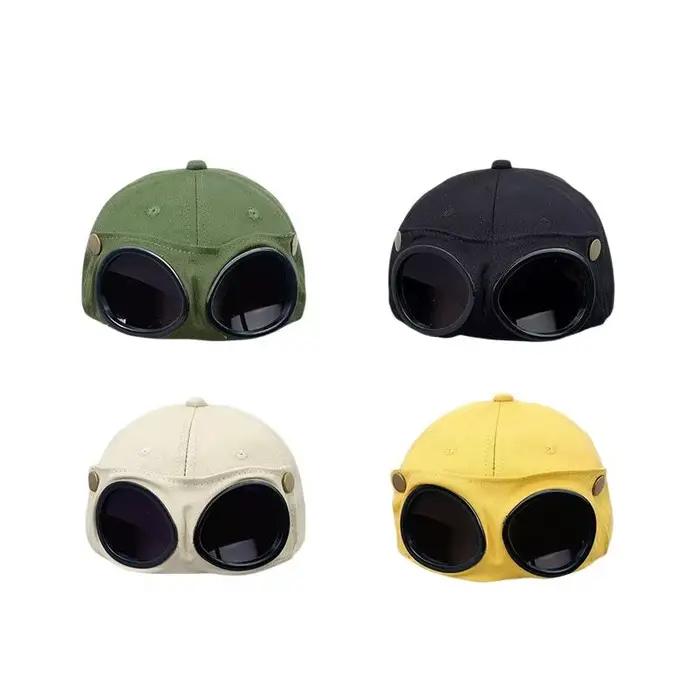 Casquette de baseball tendance avec verres réfléchissants style streetwear unisexe pour hommes et femmes pour les quatre saisons occasions décontractées