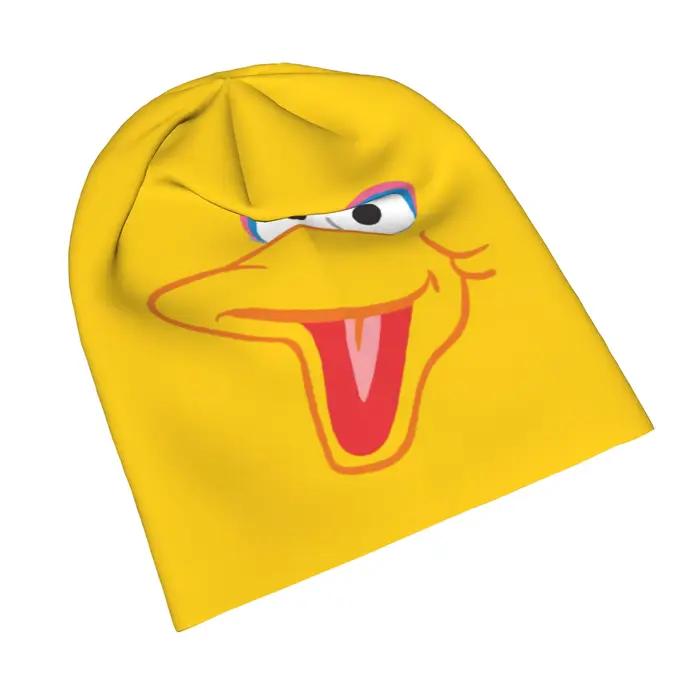 BIG BIRD Bonnets jaunes à motif dessin animé