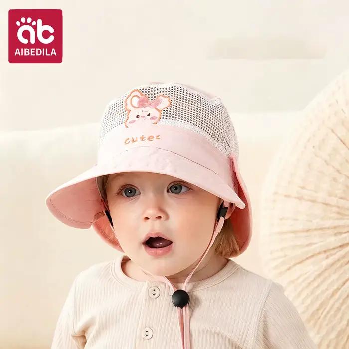 Chapeau de soleil UPF50+ pour enfants, coton, streetwear, ajustable, protection solaire, plage, jeux, occasions spéciales