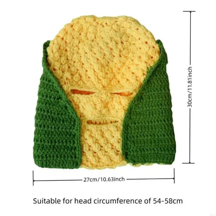 Cagoule en maïs, chapeau, masque nouveauté, pull, chapeau pour les Festivals musique, Y08E