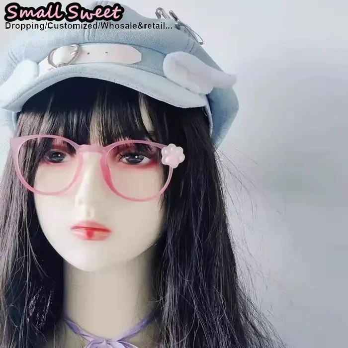 Béret gothique Lolita Y2K pour filles
