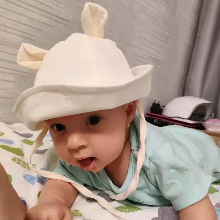 Chapeau seau d'été pour nouveau-né garçon et fille
