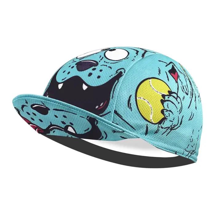 Casquette de cyclisme rétro rouge série noire casquettes