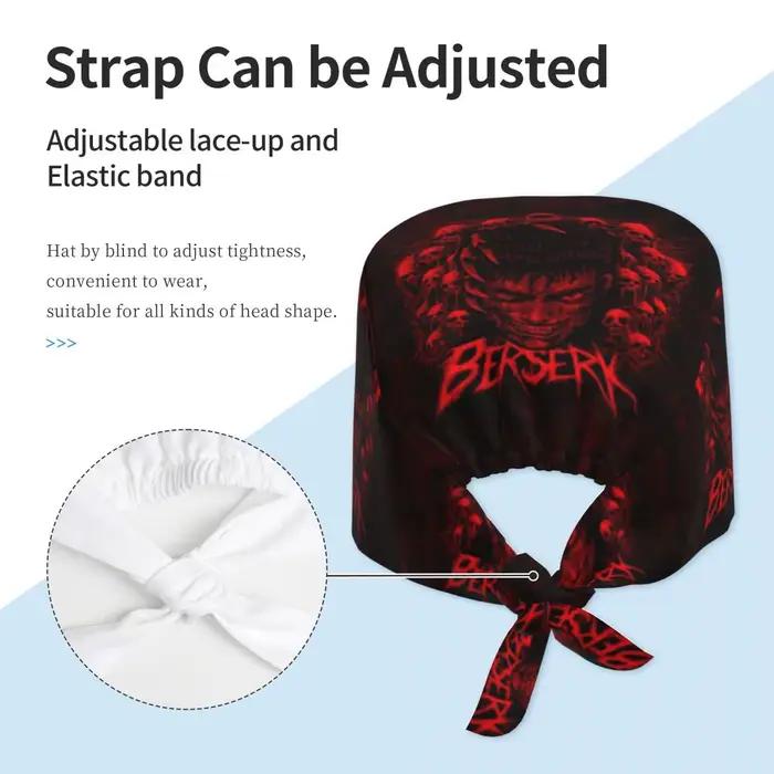 B-Berserks Casquette de travail et de nettoyage confortable unisexe