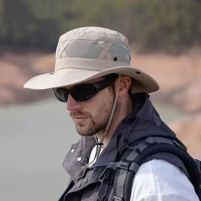 Chapeau de protection solaire pour hommes