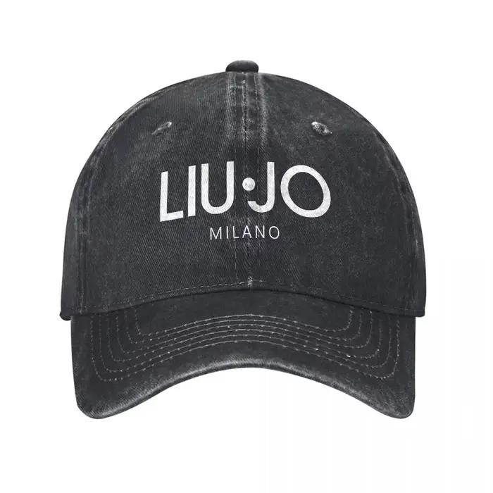 Casquette de baseball en toile délavée LIU JO MILANO