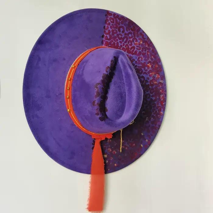 Fedoras en plumes pour femmes