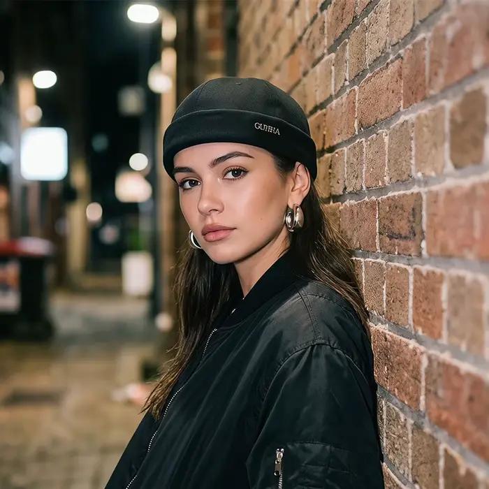 Casquette Docker sans visière tendance unisexe style rétro bonnet décontracté streetwear bonnet beanie pour le quotidien couleur unie chapeaux hip-hopOptionsResolver