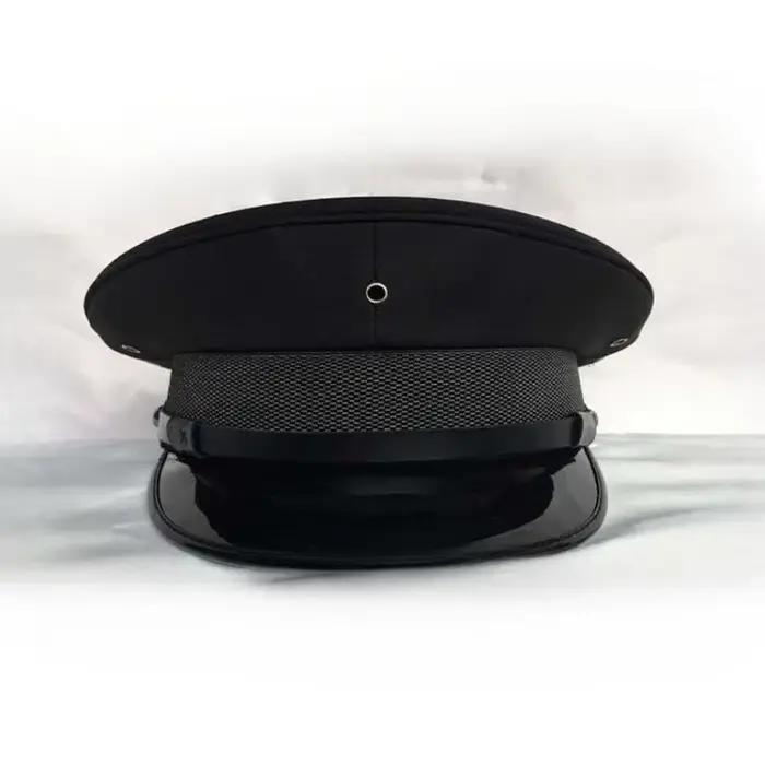 Chapeau militaire à calotte plate grande taille