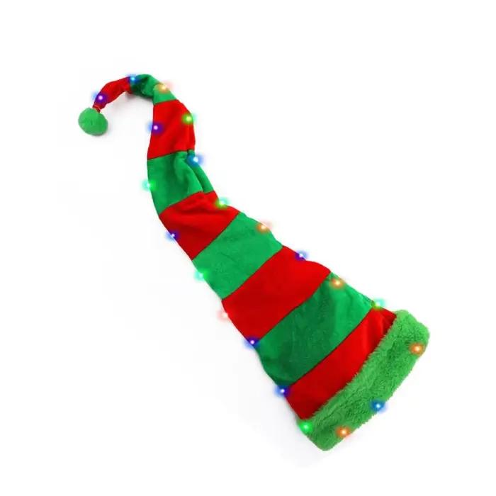 Chapeau d'elfe illuminé