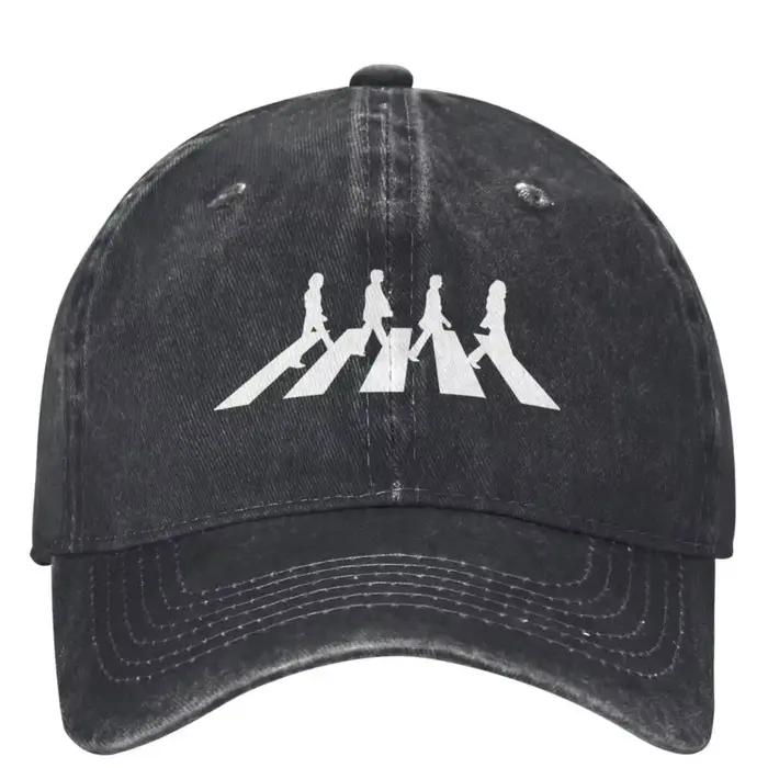 Nouvelle casquette de baseball minimaliste Abbey Road B-Beatles