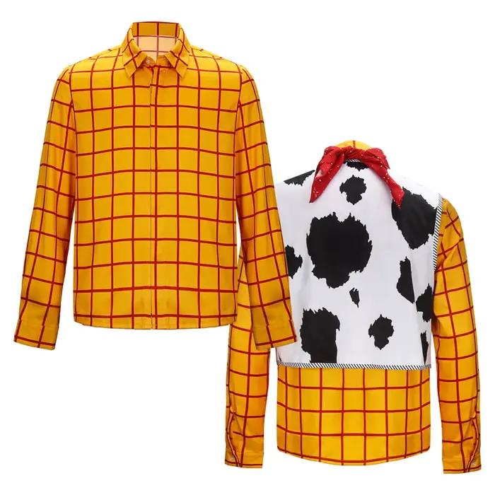 Costume de Cowboy Woody jouet adulte Halloween fête histoire carnaval Cosplay tenues avec chapeau cadeau de noël Takerlama