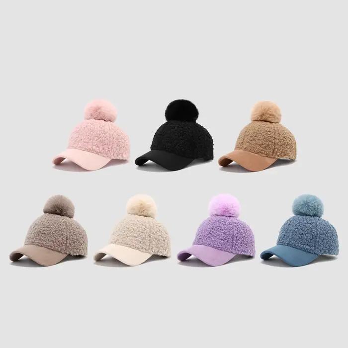 Chapeau de baseball Mom Susy pour enfants unisexe style streetwear protection solare doux confortable hiver