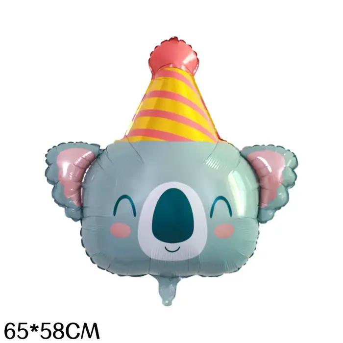 1 mignon chapeau d'anniversaire petit animal en forme de décoration de fête
