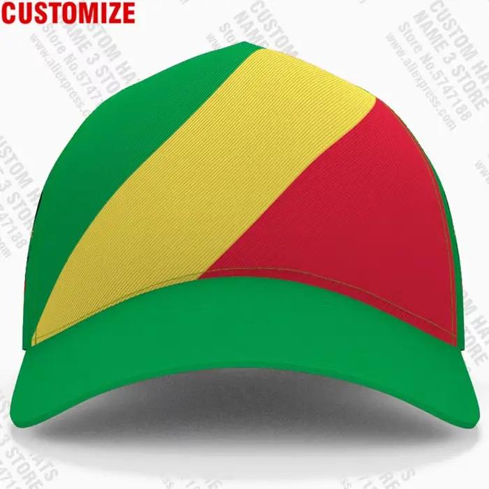 Casquette Congo 3D personnalisée pour homme et femme, avec nom, numéro, logo d'équipe, protection solaire, ajustement réglable, pour sport, voyage, bricolage
