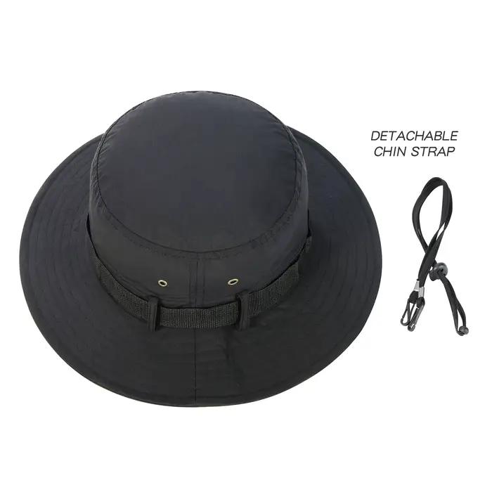 BOTVELA Chapeau seau imperméable avec mentonnière