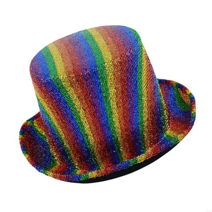 Chapeaux Cowboy arc-en-ciel accrocheurs