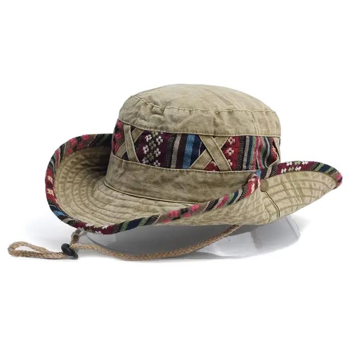 Chapeau seau d'été à la mode