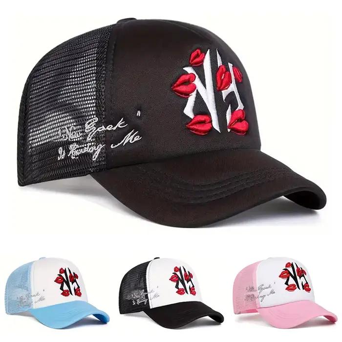Nouvelle Casquette Tendance 2026 en Maille avec Broderie NY Lipprint