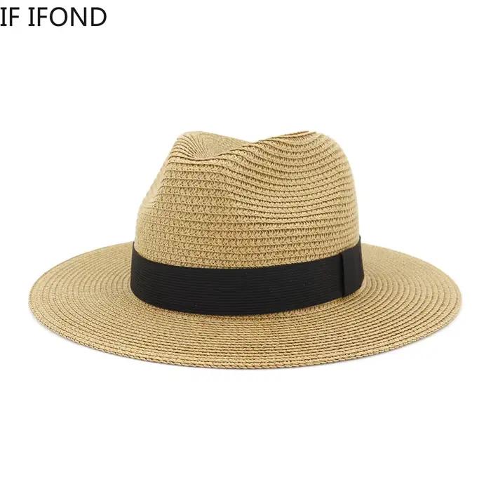 Chapeau anderde plage à large bord pour hommes et femmes