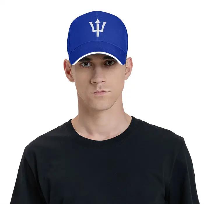Casquettes de baseball ajustables Poseidon Symbole Tridents Grecs Hip Hop Dieu Mythologie Hommes Femmes Chapeau de sport et d'entraînement