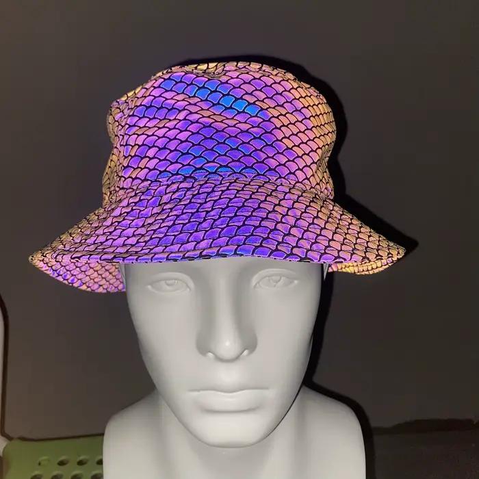 Chapeau Bob Réfléchissant Coloré Quatre Saisons pour Hommes et Femmes