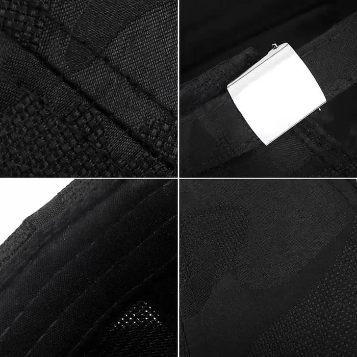 Chapeau Docker Camouflage Tendance Unisexe Respirant et Réglable sans Bord pour Printemps