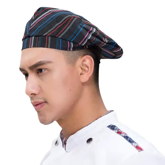 Béret chapeau pour Restaurant Chef serveur casquette bec de canard