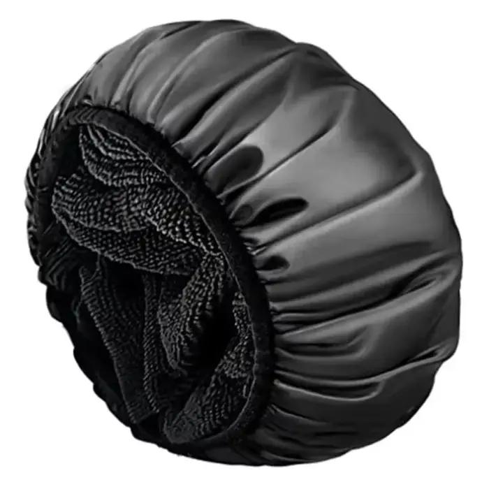 Bonnet de douche en éponge pour tous les cheveux