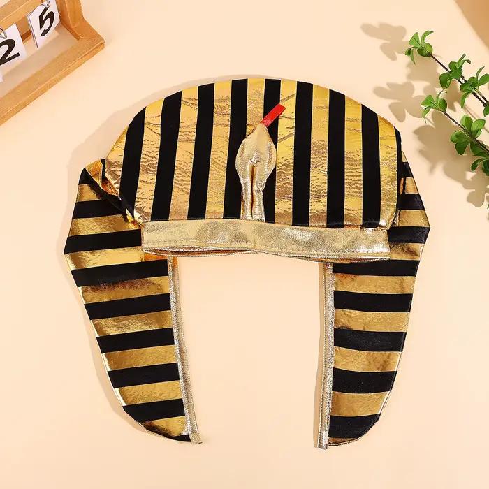 Chapeau de pharaon en or égyptien