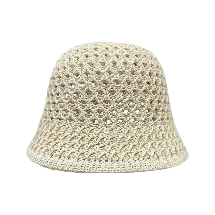 Bonnet en laine pour femmes, épais, chaud, oreille, tricot froid