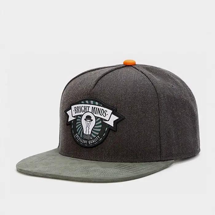 Nouvelle casquette BRIGHT MINDS tendance grise style hip-hop danse urbaine